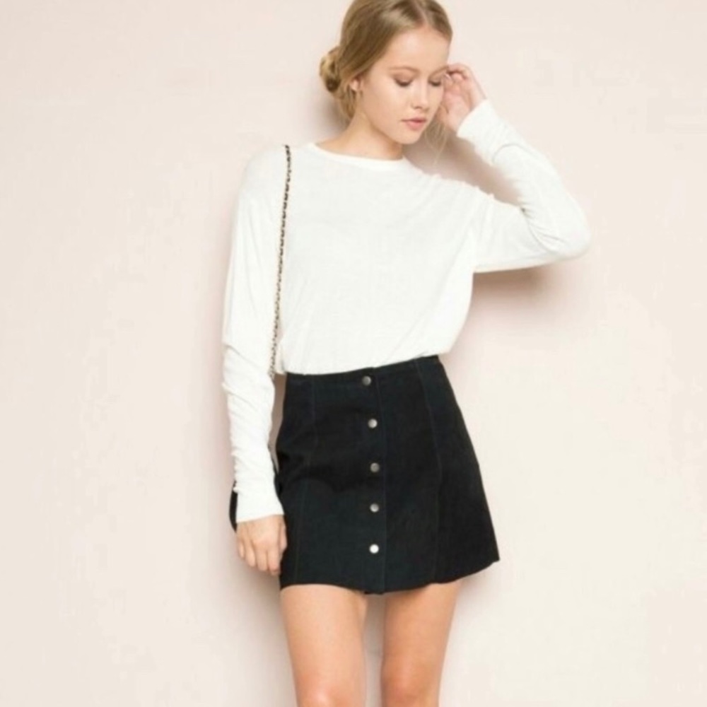 Free People Denim Skirt